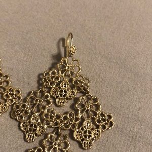Stella & Dot Jewelry - Gold color drop earring Stella & Dot Jewelry - Gold color drop earring